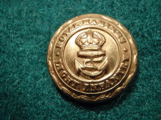 R.M Light Infantry Button