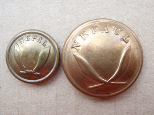 'NEPAUL Brass Buttons