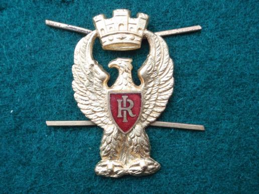 Italian Military Hat Badge