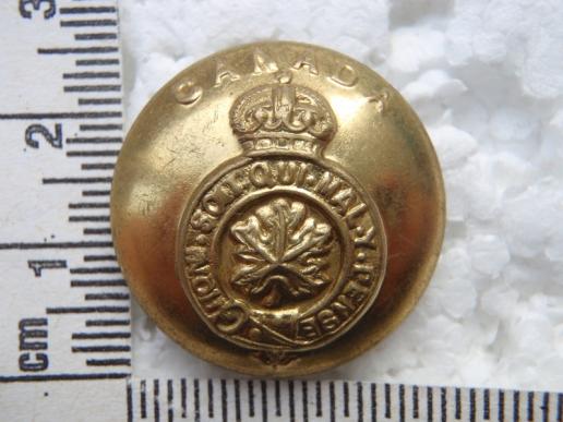 WW2 'CANADA' Military Button