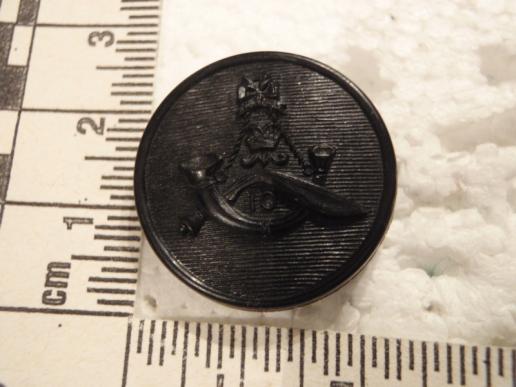 10th Gurkhas Black Button