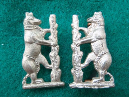 Queens Own Warwickshire Yeomanry Collars