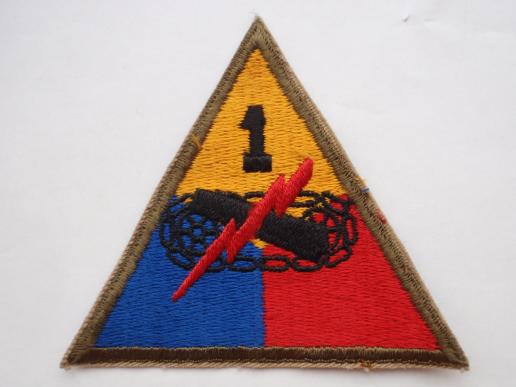WW2 US 1st Armoured Div Patch