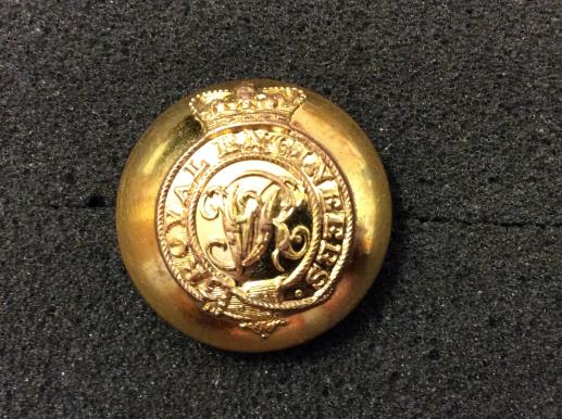 QVC Royal Engineers Gilt Officers Button 