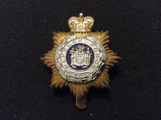 Jamaica Defence Force Anodised Cap Badge 