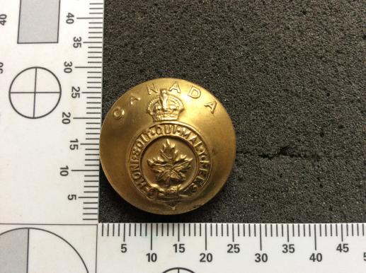 Canadian General Service Button 1924-46 by Scully 