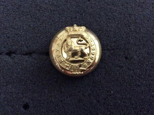 QVC Royal Dragoon’s Officers 2 part Gilt Button 
