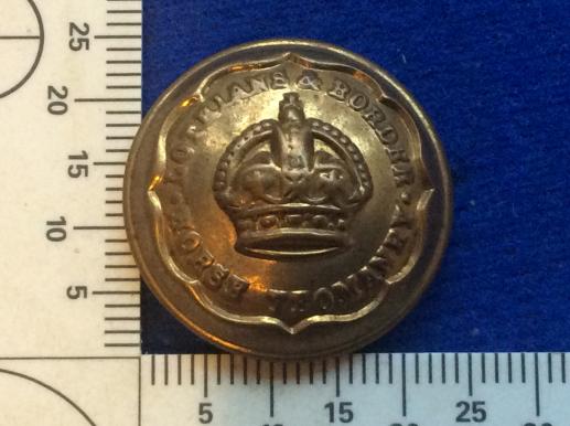 K/C Lothian’s& Border Horse Yeomanry Button 