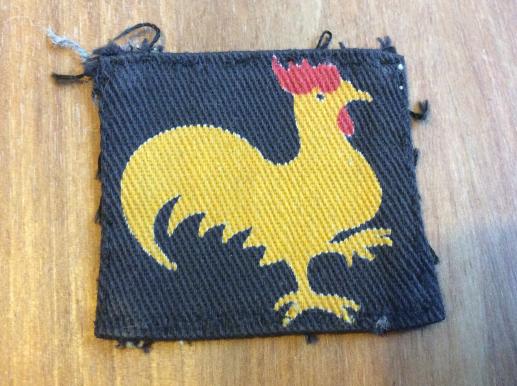 WW2 40th Infantry Division Printed formation sign