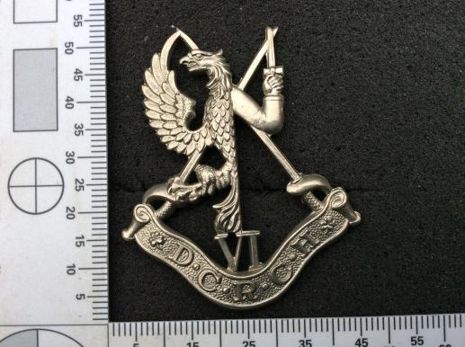 WW2 6th Duke Of Connaughts Royal Canadian Hussars Cap badge