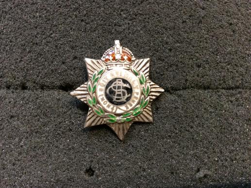 Post 1902 Army Service Corps ( ASC) Silver & enamel Sweetheart 