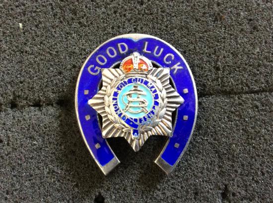 Post 1902 ASC (Army Service Corps) horseshoe Sweetheart