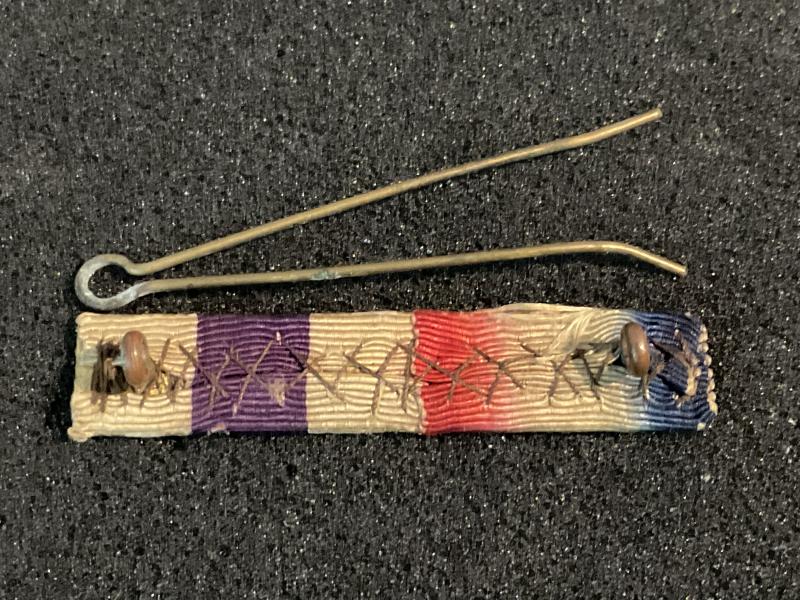 WW1 M.C & 1915 Star mounted medal ribbon