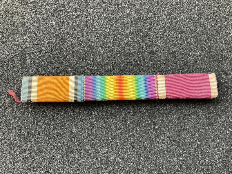 Medal ribbon bar, WW1 pair, L.S.G.C medal