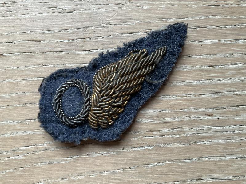 R.A.F ‘Observers’ mess dress wing 1920-50s