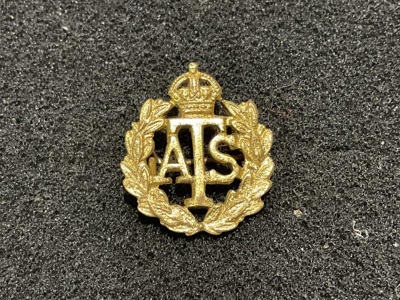 WW2 A.T.S gilt sweetheart made by GAUNT LONDON