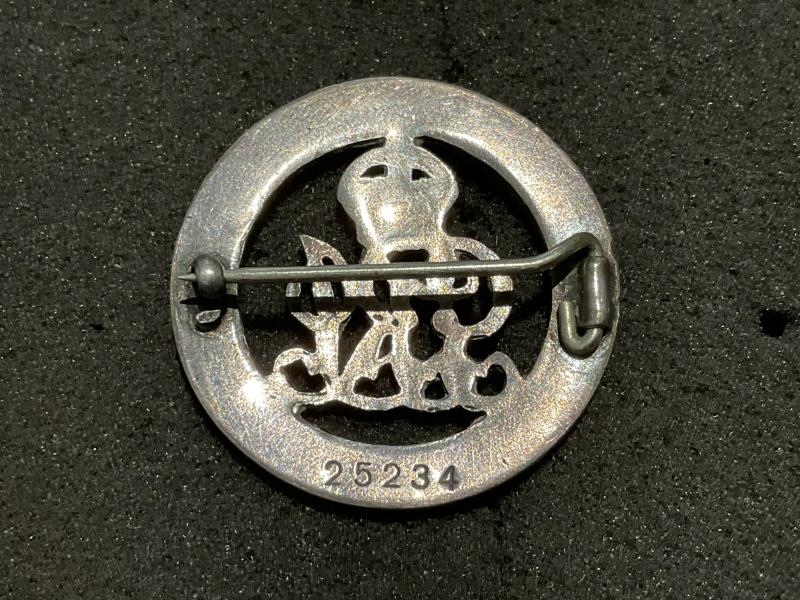 S.W.B 2nd Cheshire Regt awarded to William ASHNESS