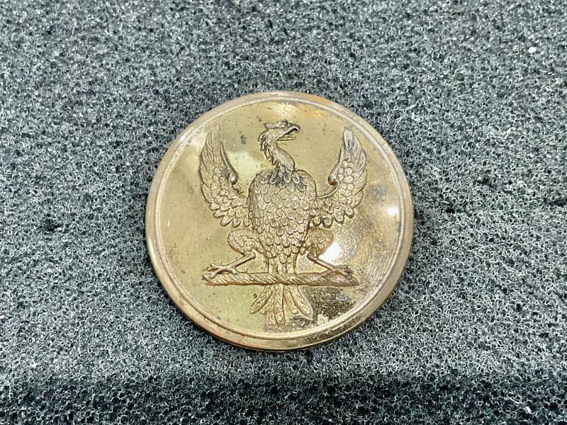 Large early mythical Bird Hunt or Livery button