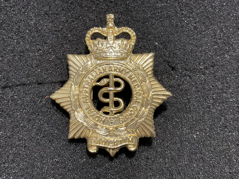 Anodised R.A.A.M.C hat badge