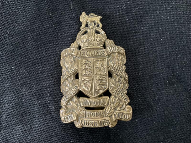 King Edwards Horse cap badge
