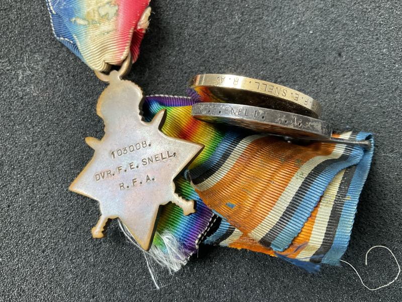 Trio, 103008 DVR F.E.SNELL served France & Italy