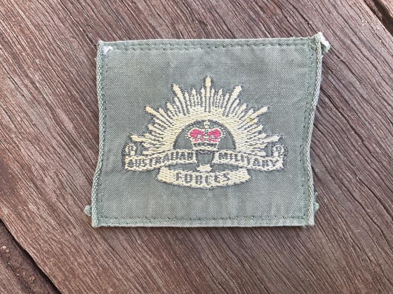 Vietnam era AUSTRALIAN MILITARY FORCES cloth sleeve badge