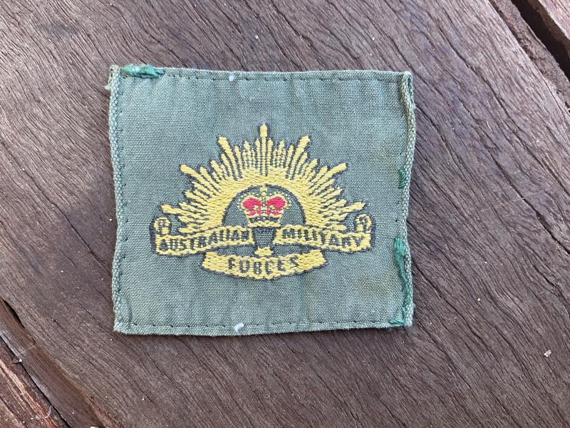 Vietnam era AUSTRALIAN MILITARY FORCES cloth sleeve badge.
