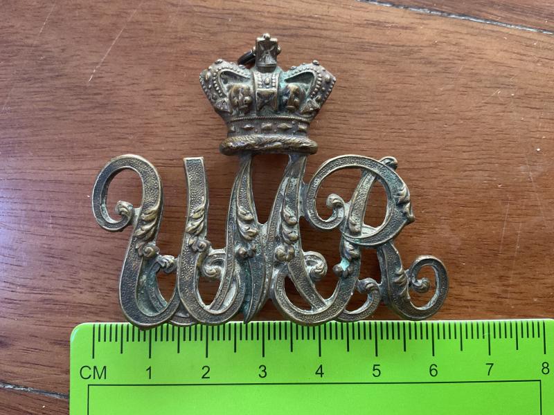 Boer War, Umvoti Mounted Rifles, slouch hat badge