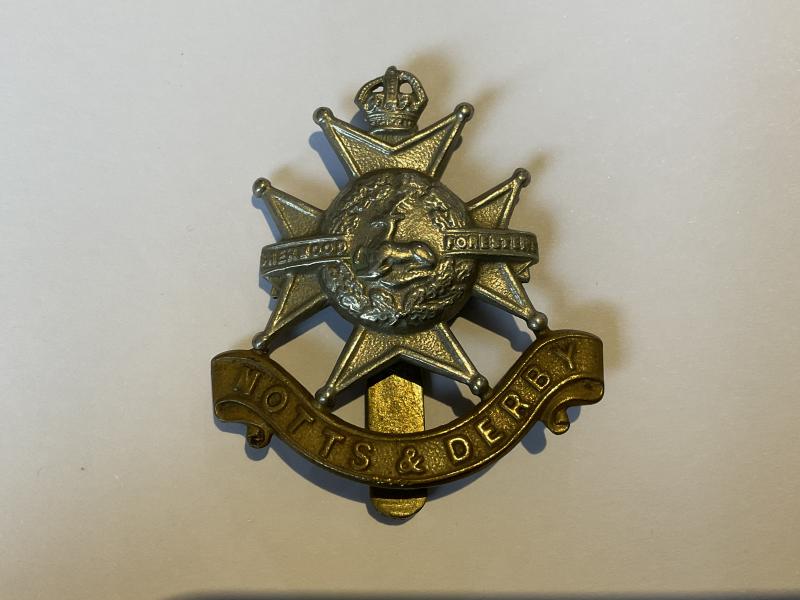 Notts & Derby (Sherwood Foresters) cap badge