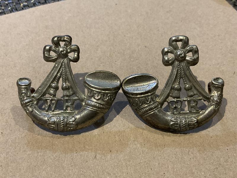 S.A Witwatersrand Rifles collars , circa 1903-07