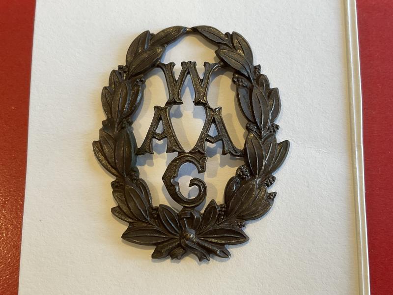 WW1 Womens Army Auxillery Corps (W.A.A.C) Officers cap badge