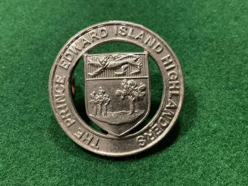 The Prince Edward Island Highlanders collar badge