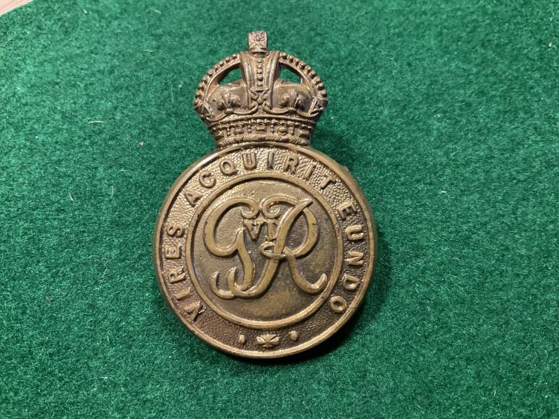George VI Royal Military College cap badge