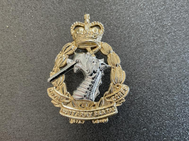 Anodised Royal Australian Army Dental Corps hat badge