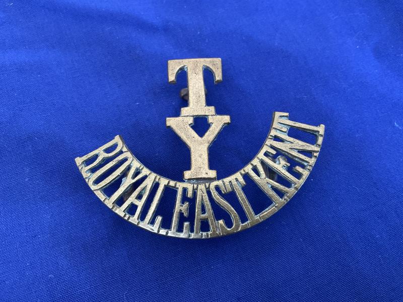 WW1 Territorial Royal East Kent Yeomanry shoulder title