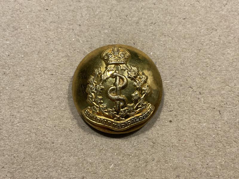 WW1 Canadian Medical Corps gilded brass button