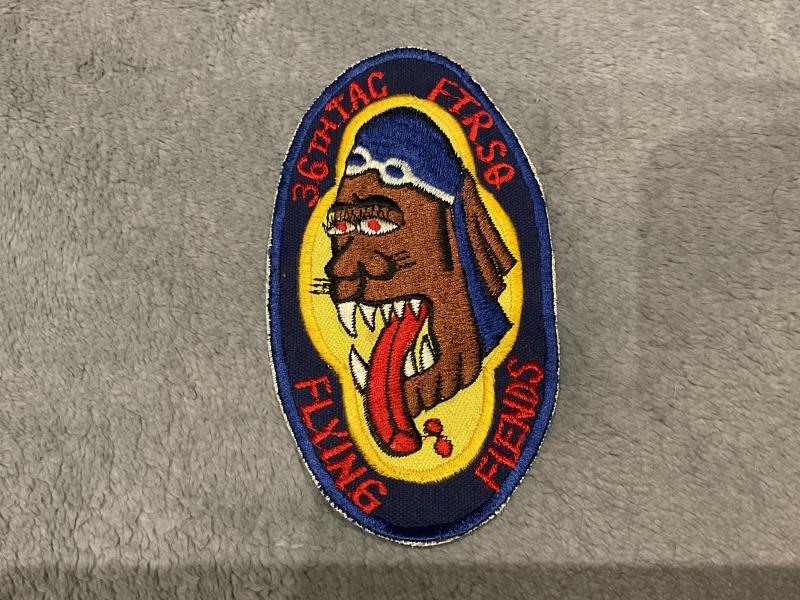 U.S.A.F 36th Tactical Fighter Squadron ‘Flying Fiends’ patch