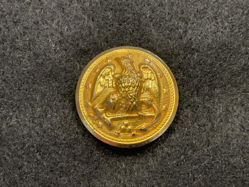 Post 1941 U.S Navy officers 24mm gilded brass button