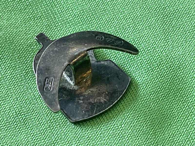 1939 Chester hallmarked miniature A.R.P lapel badge by Horner.