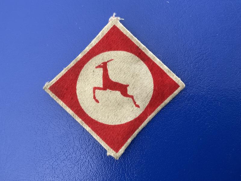 WW2 13th Corps printed formation sign.