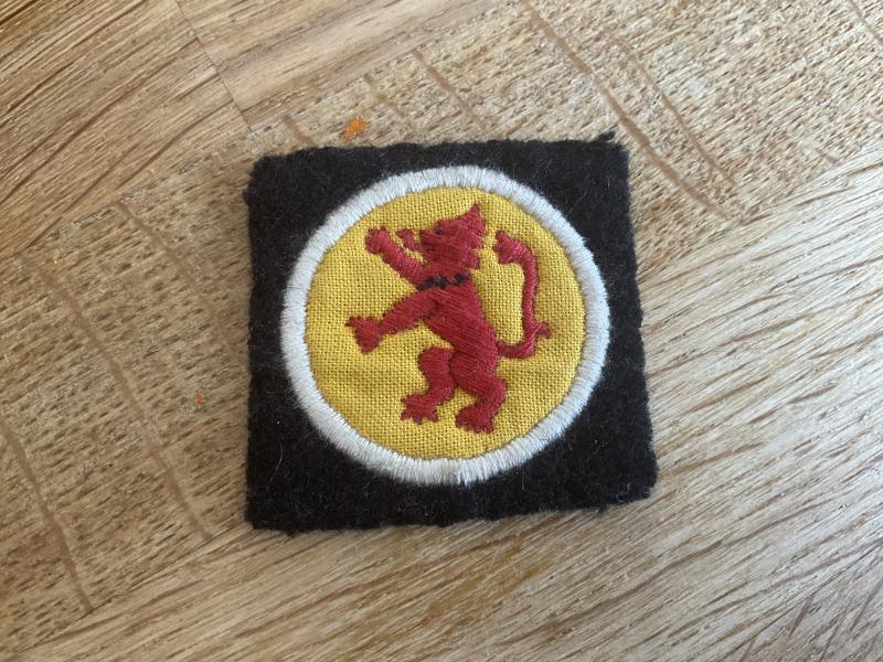 WW2 15th (Scottish) Infantry Division formation sign.