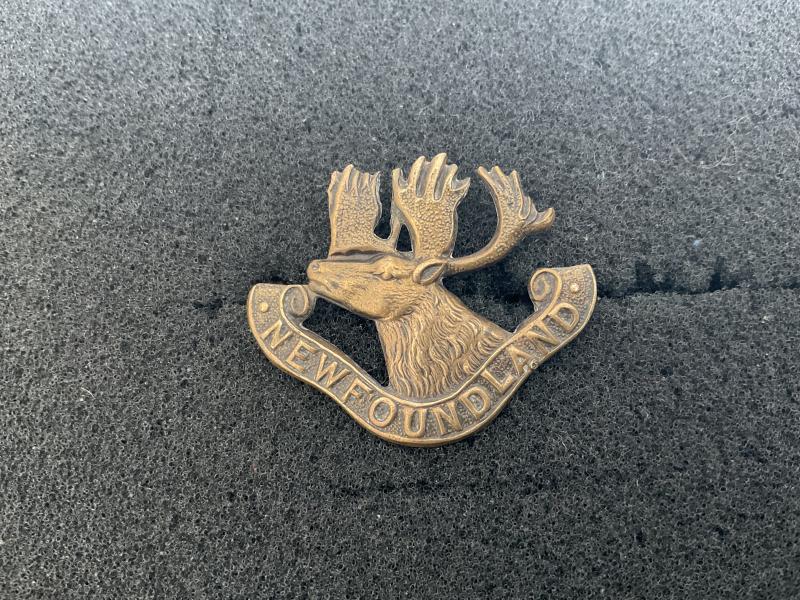 WW1 Newfoundland Regiment cap badge