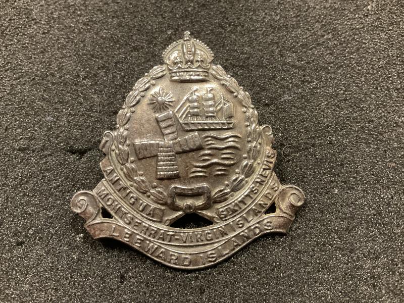 The Leeward Islands Battalion 1943-45 cap badge