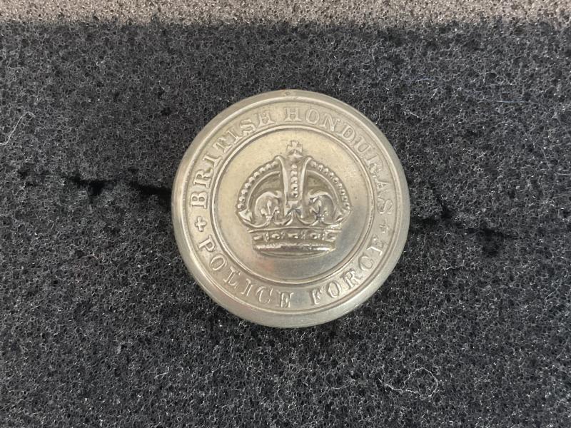 K/C British Honduras Police button by Firmin.