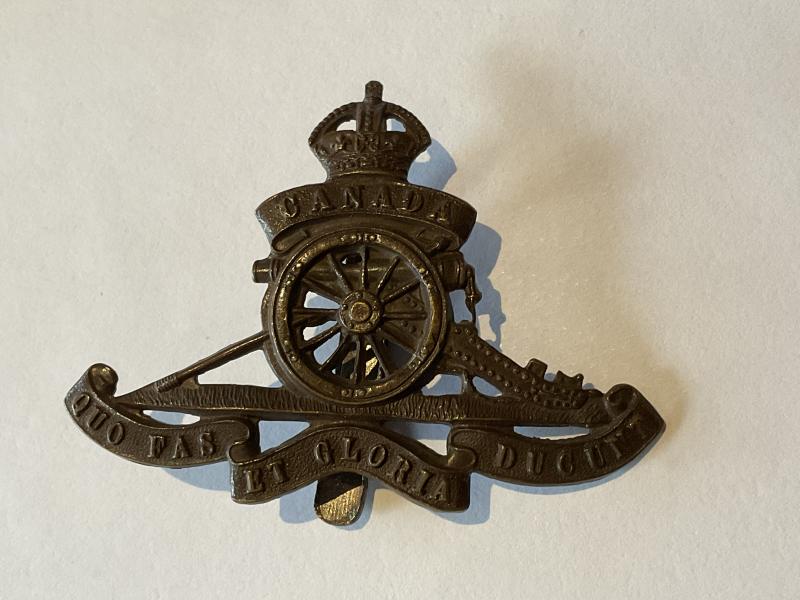 WW1 Canadian Field Artillery cap badge by TIPTAFT.