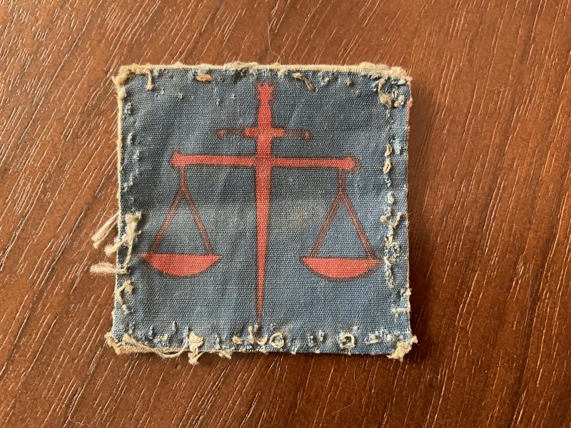 WW2 Printed 7th Anti-Aircraft Division formation sign.