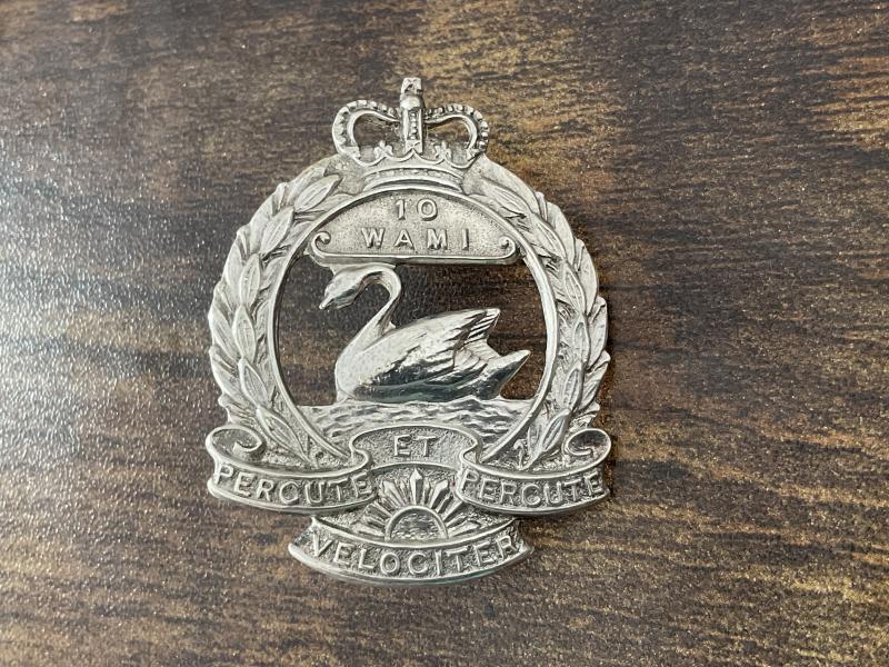 10th Western Australia Mounted Infantry (10th WAMI) hat badge
