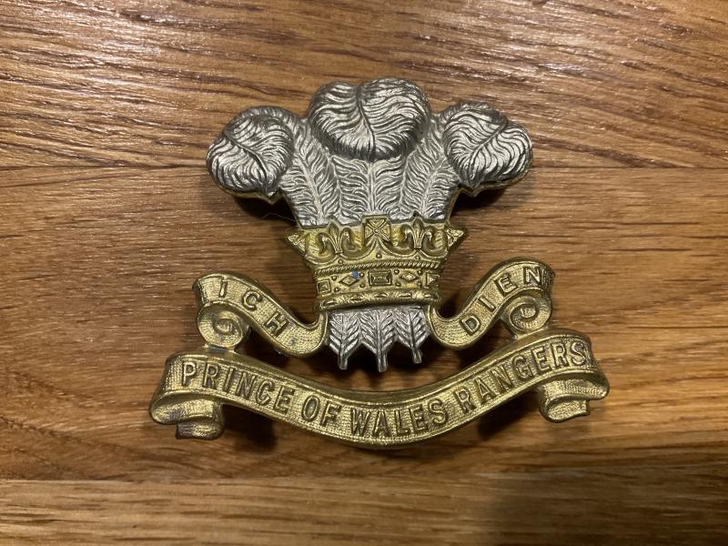 WW2 Canadian Prince of Wales Rangers (Peterborough Regt ) cap badge.