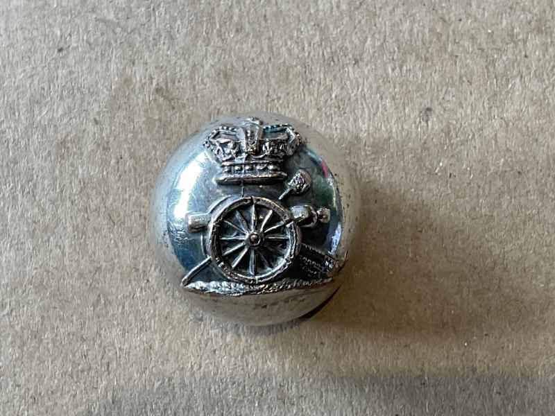 Q.V.C R.A Volunteers officers ball button 1855-73 by Firmin.