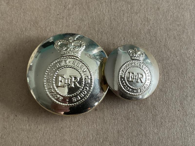 Royal N.Z Army Service Corps anodised by buttons.